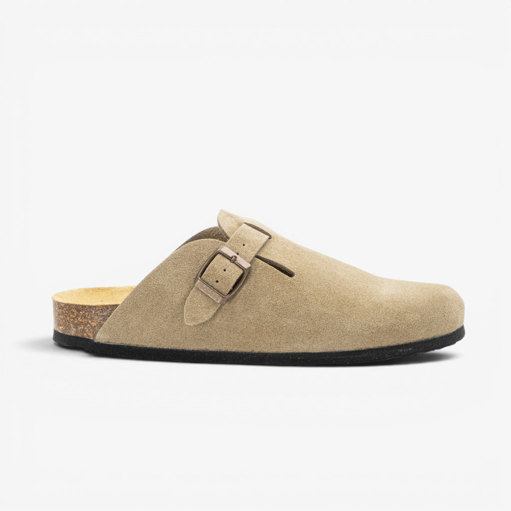 Blog Mens Clog - Ceniza Serraje Top (recycled suede)