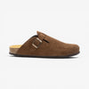Blog Mens Clog - Marron Serraje Top (recycled suede)