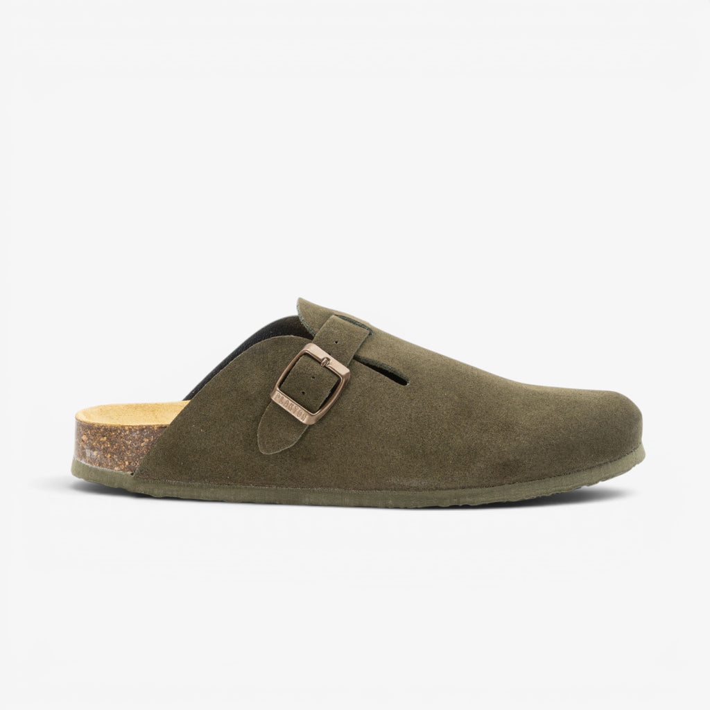 Blog Mens Clog - Militar Serraje Top (recycled suede)