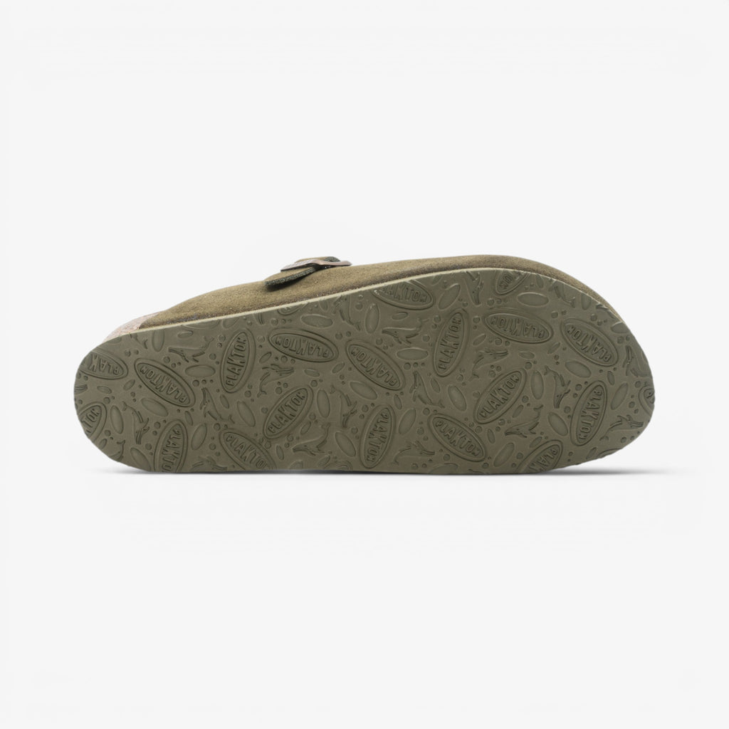 Blog Mens Clog - Militar Serraje Top (recycled suede)