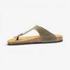 Bolero Mens Sandal - Kaki Apure (leather)