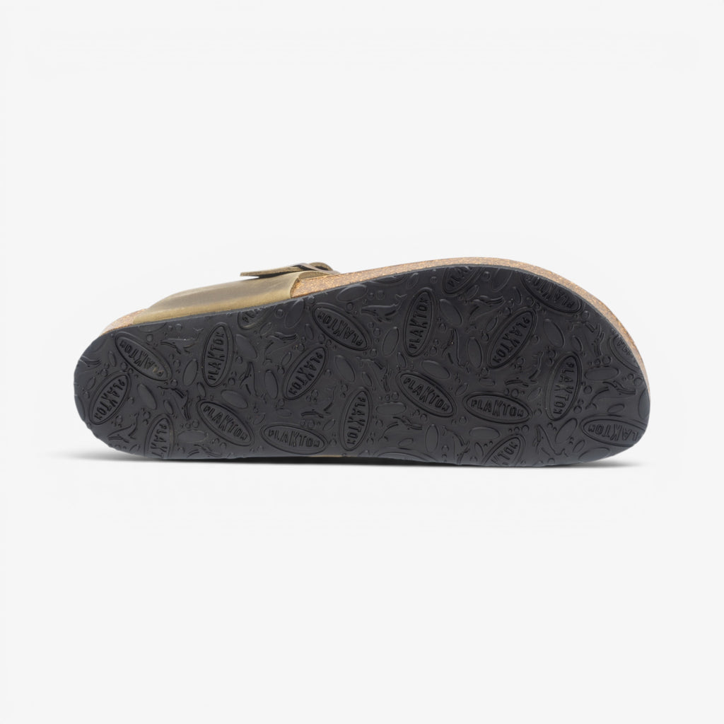 Bolero Mens Sandal - Kaki Apure (leather)