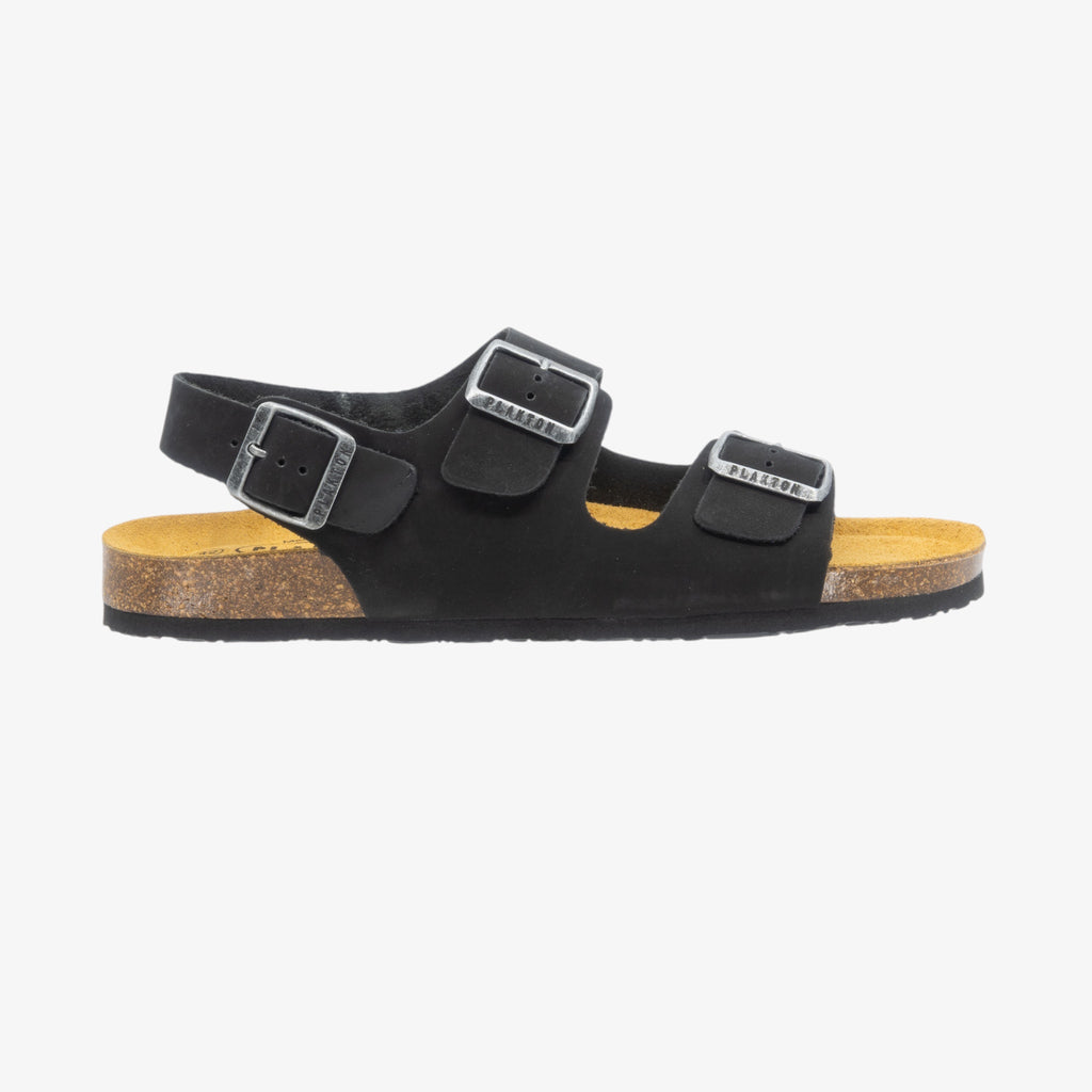 Baku Mens Sandal - Negro Nobuck (nubuck)
