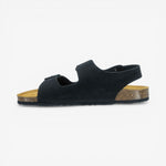 Baku Nobuck Mens Sandal – Negro image 3