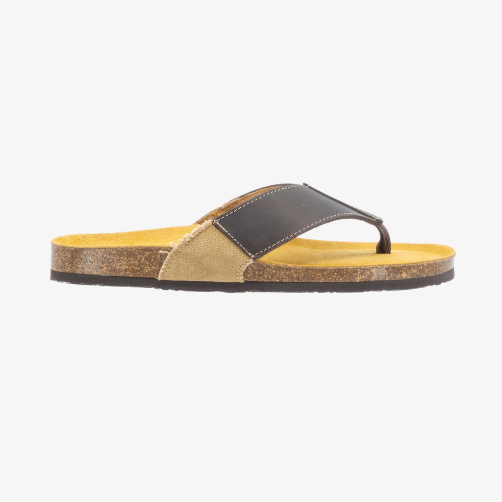 Borneo Mens Sandal - Marron Apure (leather)