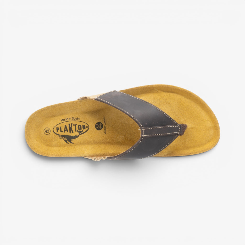 Borneo Mens Sandal - Marron Apure (leather)