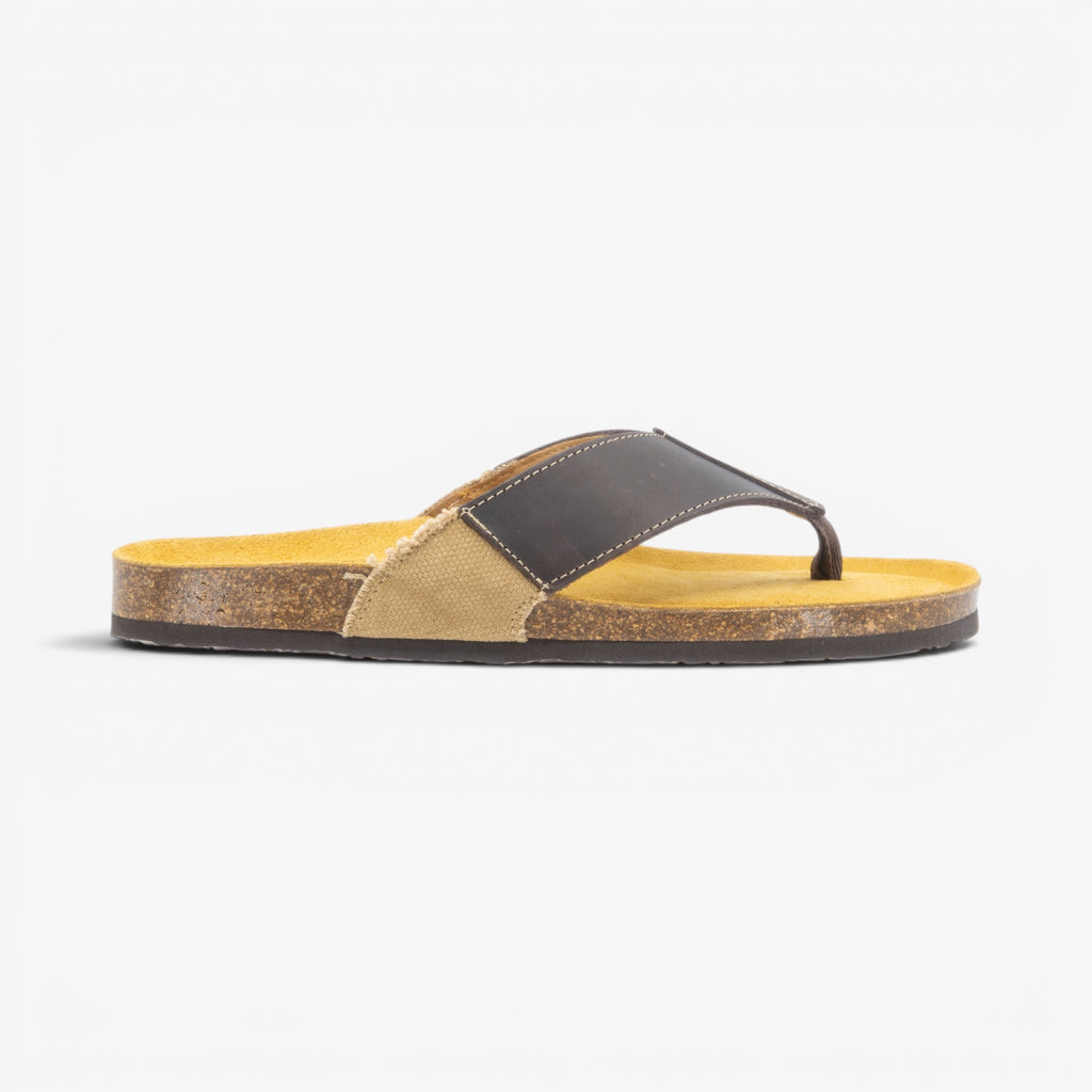 Borneo Mens Sandal - Marron Apure (leather)