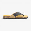 Borneo Mens Sandal - Negro Apure (leather)