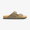 Barna Mens Sandal - Kaki Apure (leather)