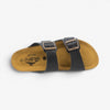 Barna Mens Sandal - Negro Buffalo (premium leather)