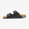 Barna Mens Sandal - Negro Buffalo (premium leather)
