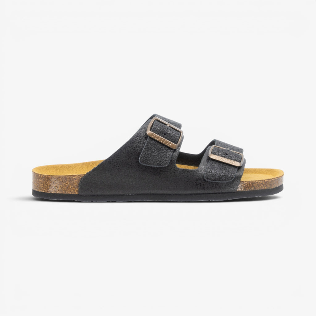 Barna Mens Sandal - Negro Buffalo (premium leather)