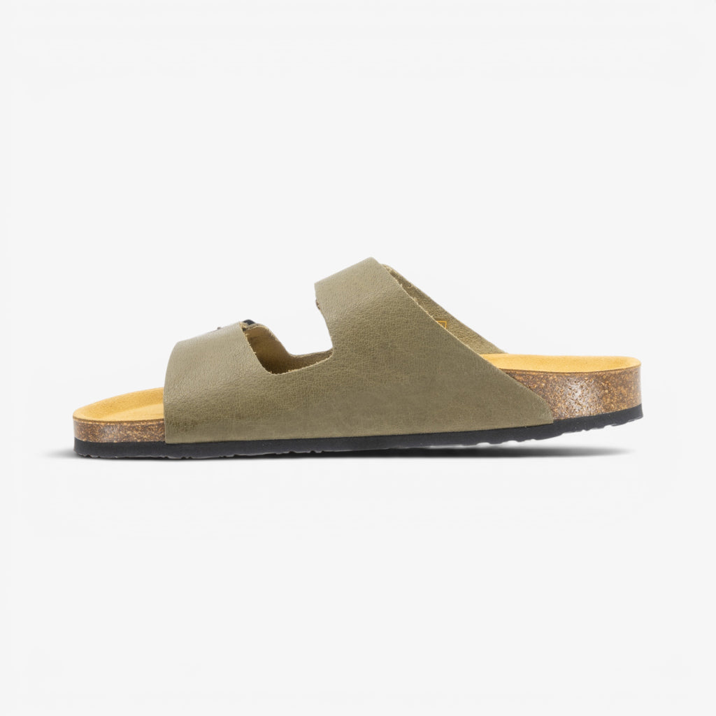 Barna Mens Sandal - Salvia Buffalo (premium leather)