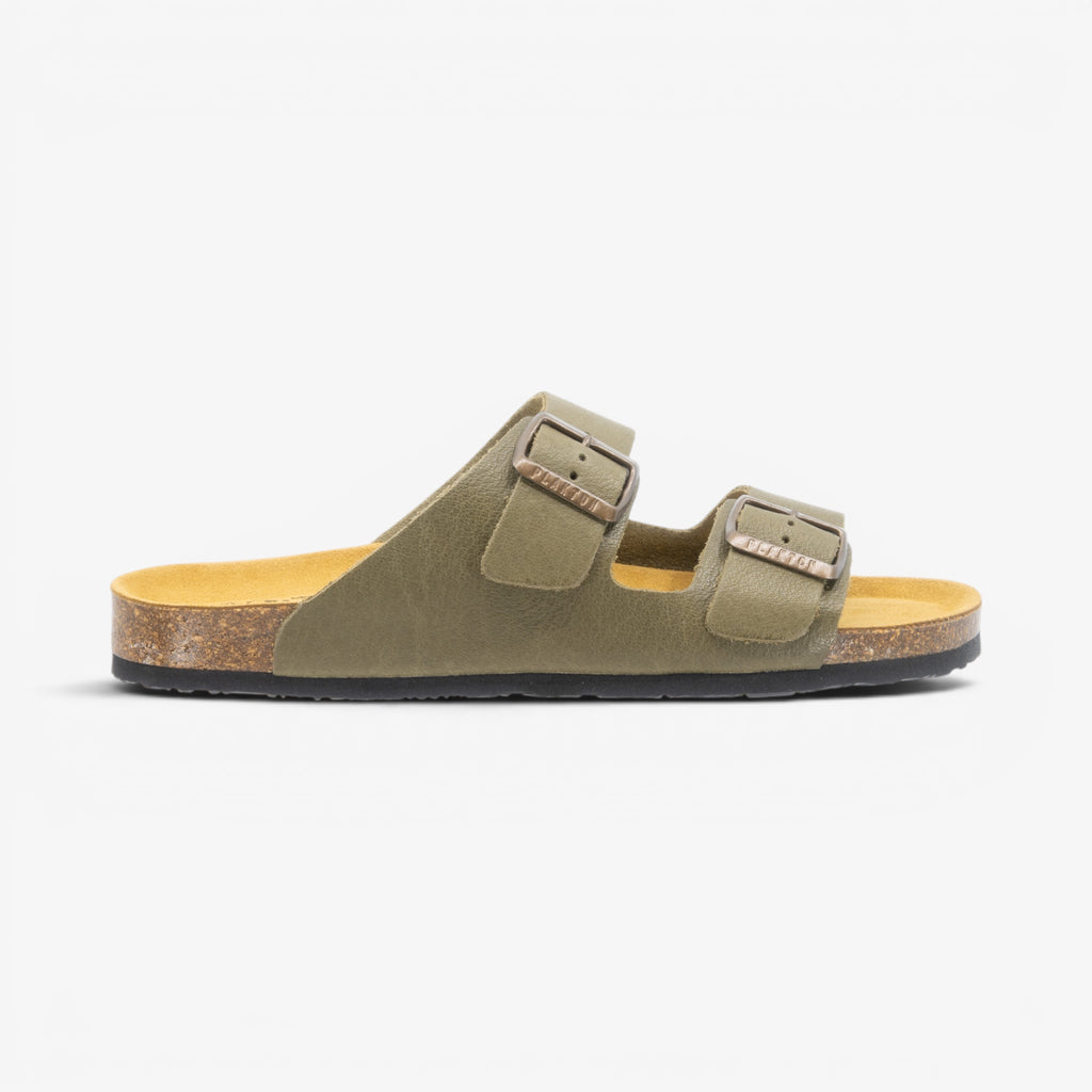 Barna Mens Sandal - Salvia Buffalo (premium leather)