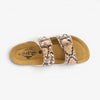 Barna Mens Sandal - Marron Snake Manbalina (faux snake)
