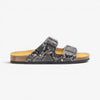 Barna Mens Sandal - Negro Snake Manbalina (faux snake)
