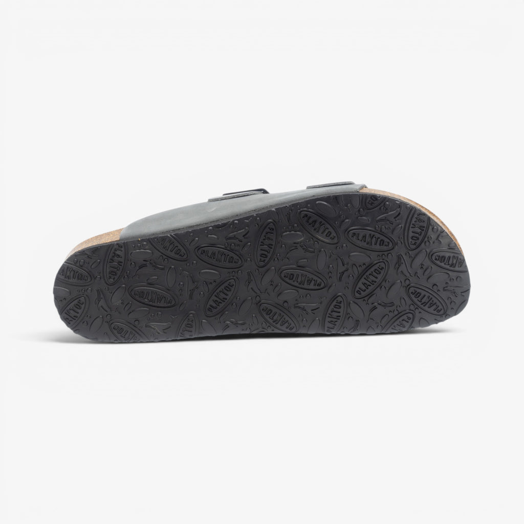 Barna Mens Sandal - Grigio Nobuck (nubuck)