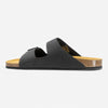 Barna Mens Sandal - Negro Nobuck (nubuck)