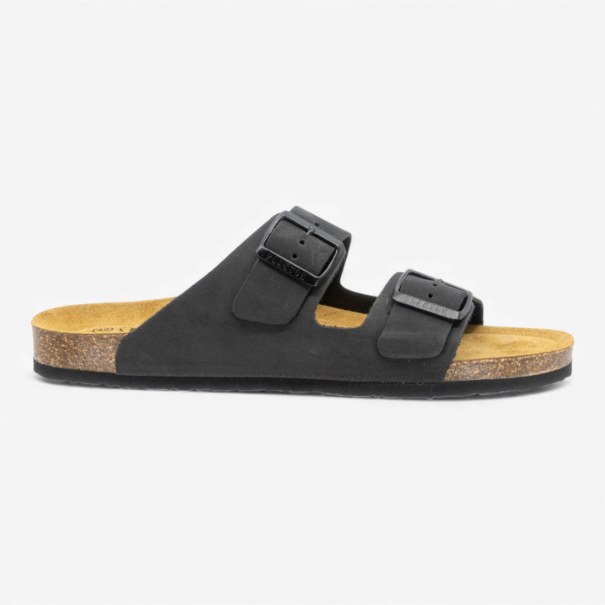 Barna Nobuck Mens Sandal – Negro image 2