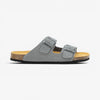 Barna Mens Sandal - Gris Serraje Top (recycled suede)