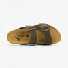 Barna Mens Sandal - Militar Serraje Top (recycled suede)