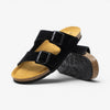 Barna Mens Sandal - Negro Serraje Top (recycled suede)