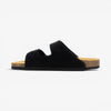 Barna Mens Sandal - Negro Serraje Top (recycled suede)