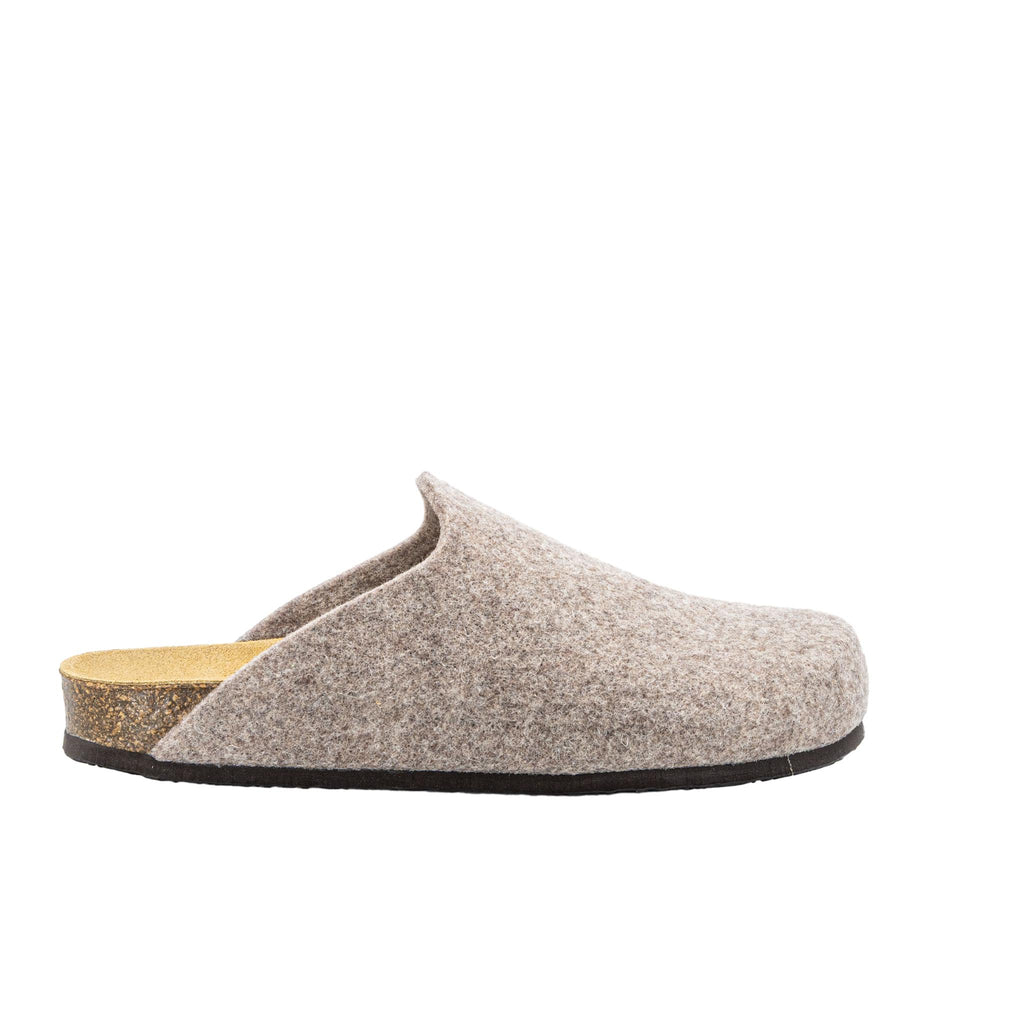 Konnor Mens Clog - Brown Fieltro (wool blend)