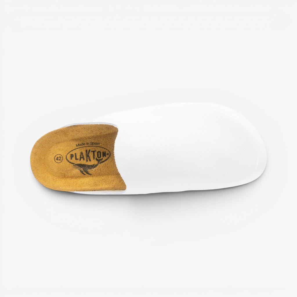 Konnor Mens Clog - Blanco Buffalo (premium leather)