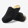 Konnor Mens Clog - Negro Fieltro (wool blend)
