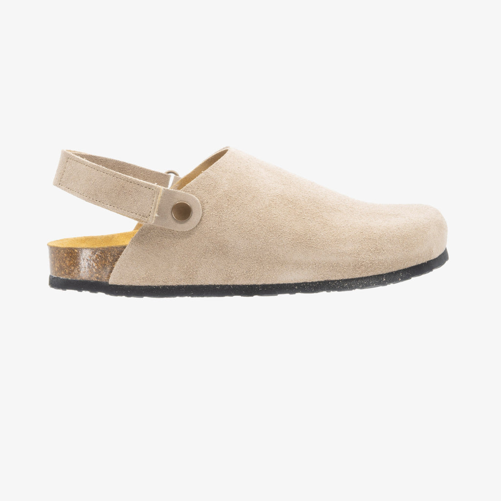 Oslo Mens Clog - Piedra Afelpado (suede)