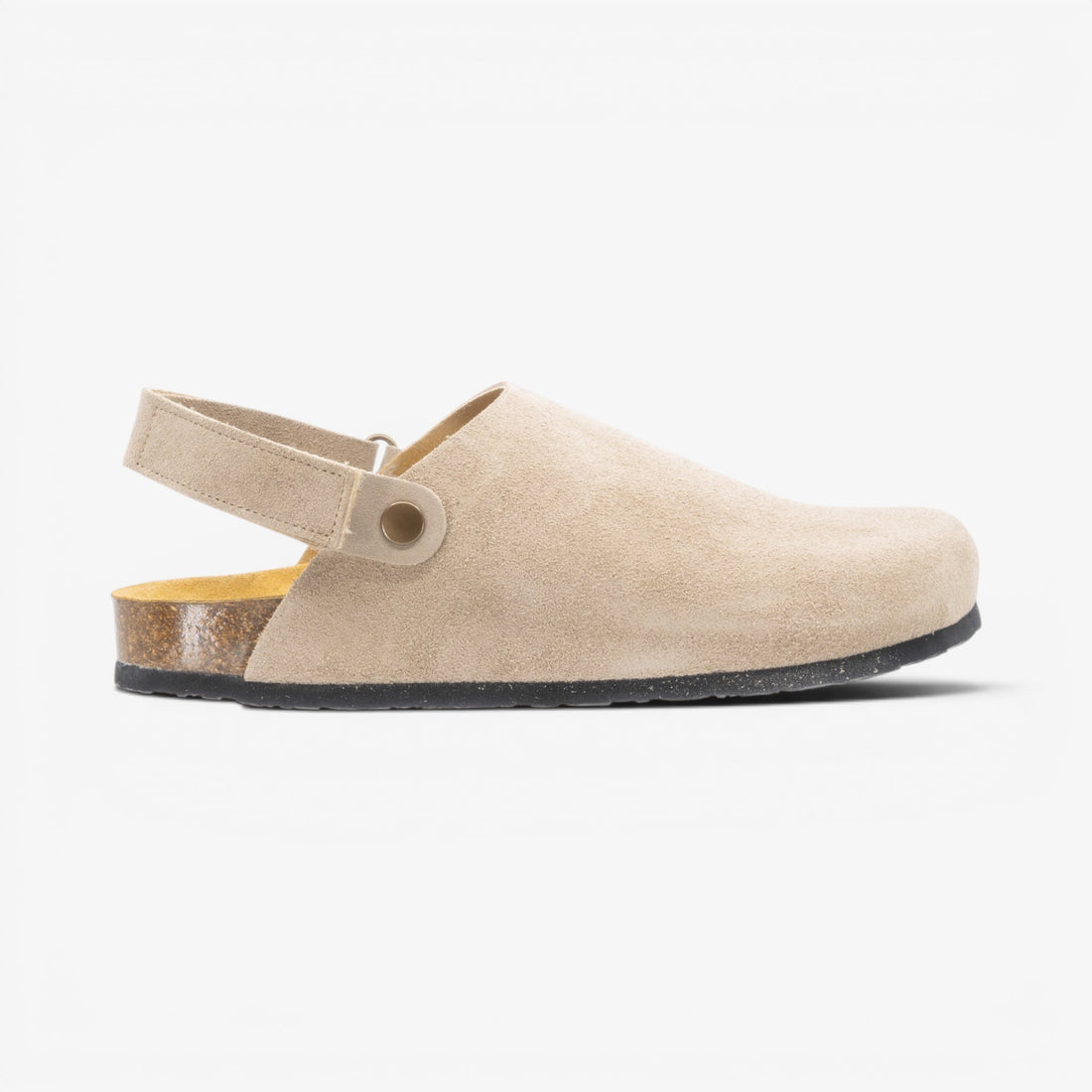 Oslo Afelpado Mens Clog – Piedra image 2