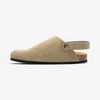 Oslo Mens Clog - Ceniza Serraje Top (recycled suede)