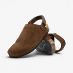 Oslo Serraje Top Mens Clog – Marron image 1