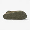 Oslo Mens Clog - Militar Serraje Top (recycled suede)