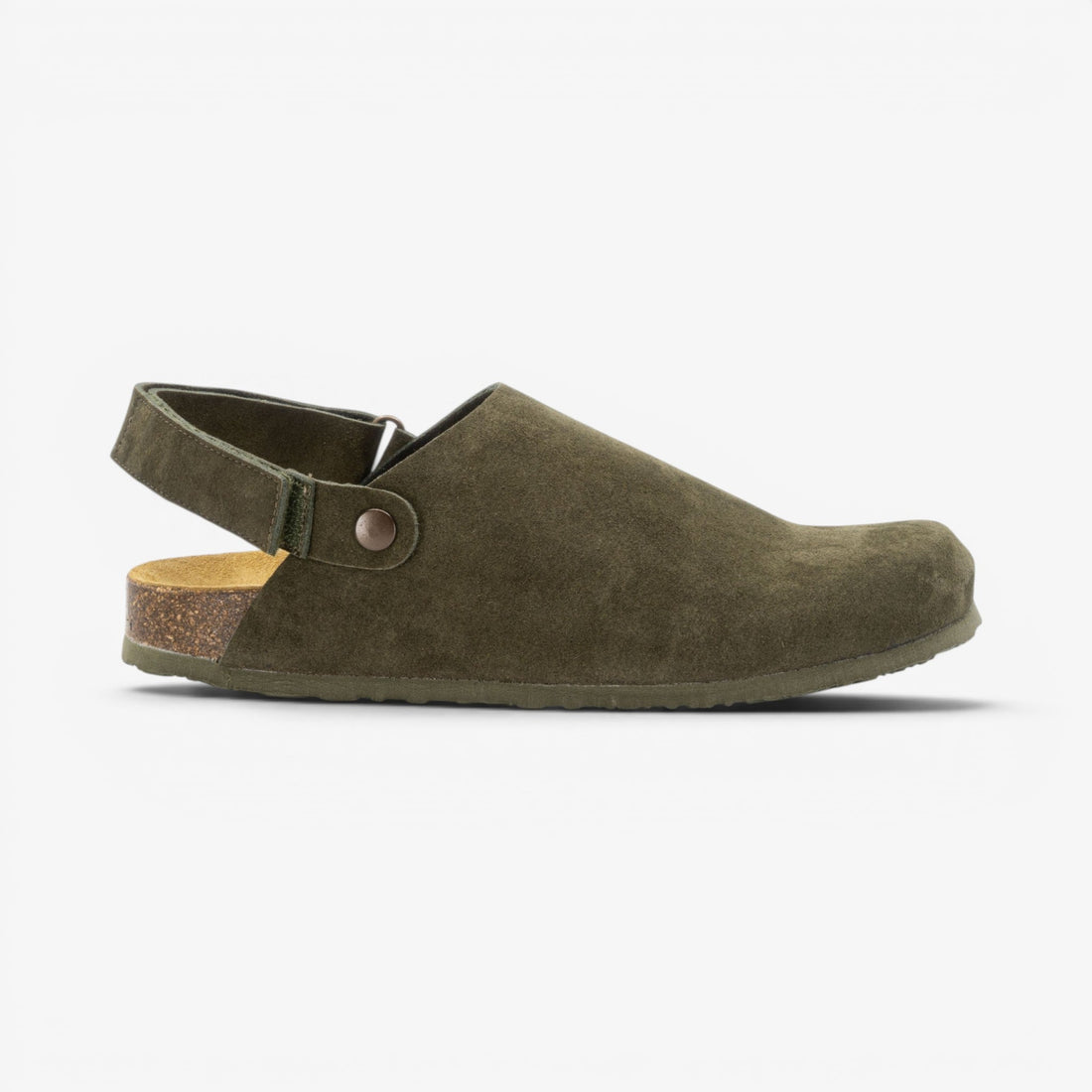 Oslo Serraje Top Mens Clog – Militar image 2