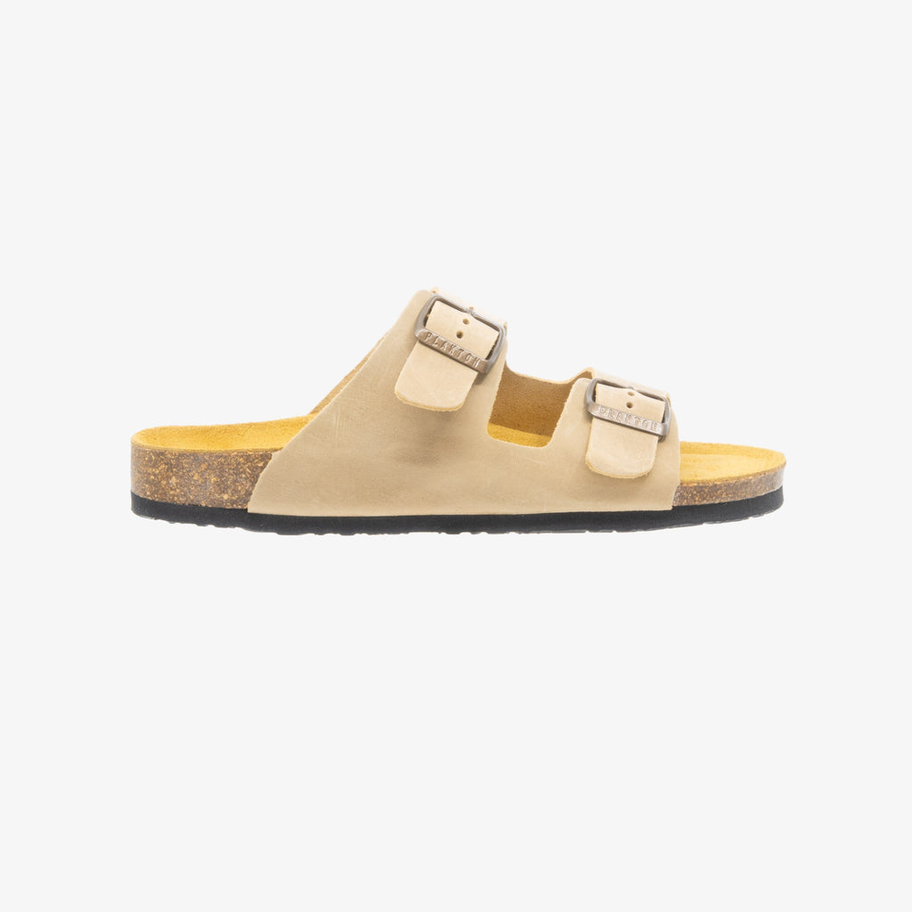 Beta Womens Sandal - Beige Apure (leather)