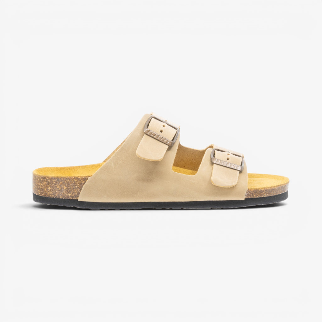 Beta Womens Sandal - Beige Apure (leather)