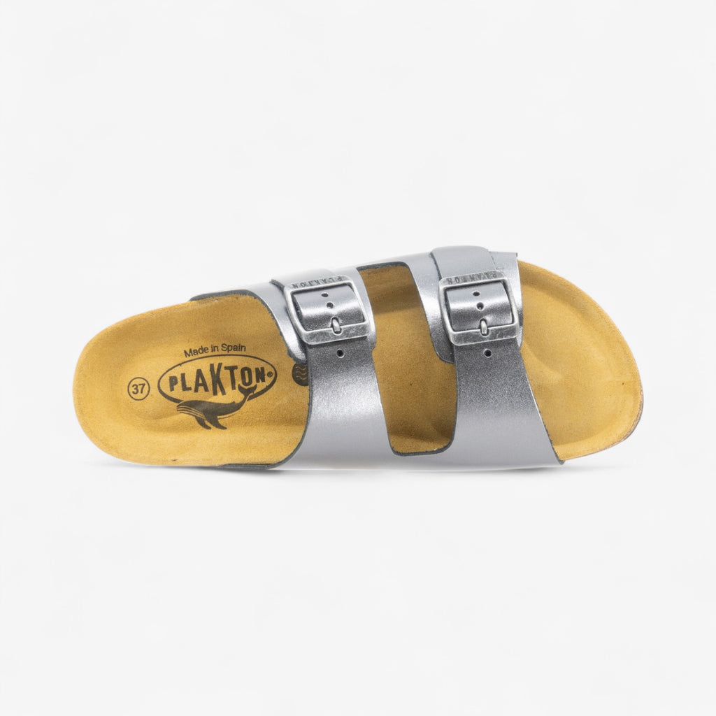 Beta Womens Sandal - Anthracita Copell (metallic leather)