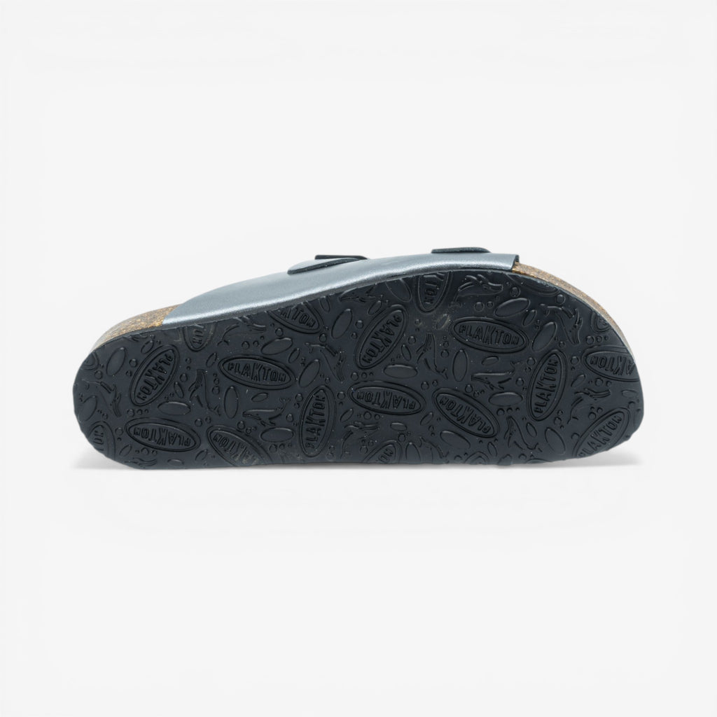Beta Womens Sandal - Anthracita Copell (metallic leather)