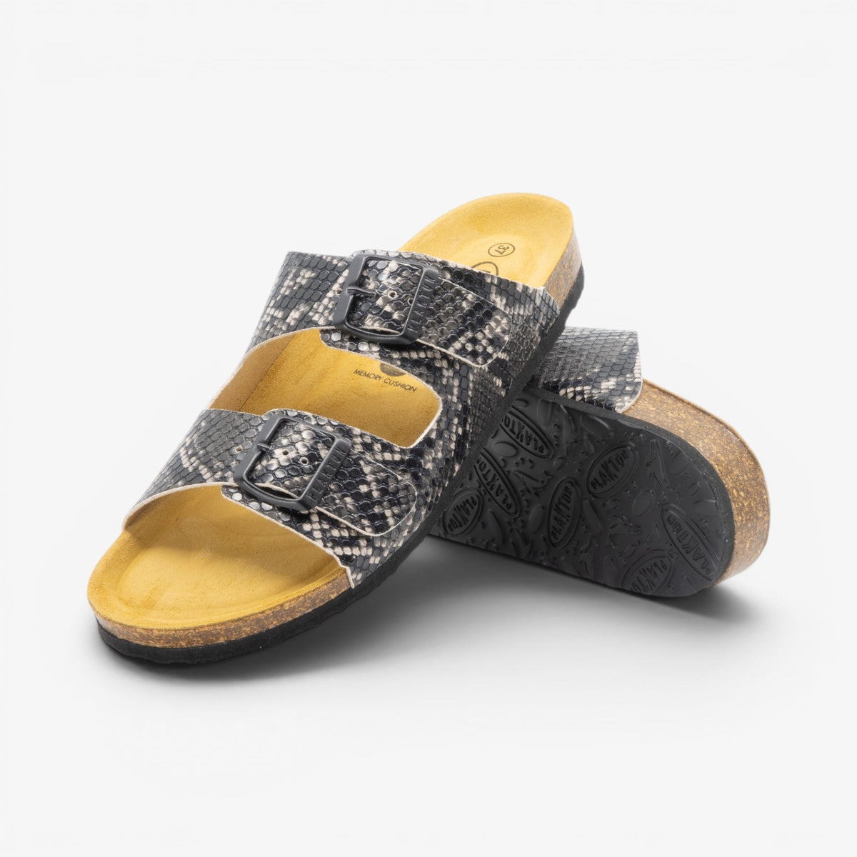 Beta Manbalina Womens Sandal – Negro Snake image 1