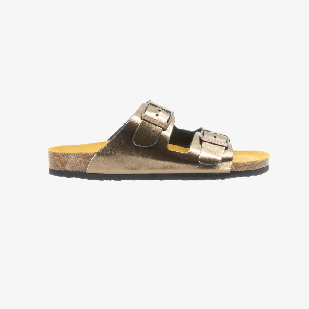 Beta Womens Sandal - Bronce Metal Lux (metallic leather)