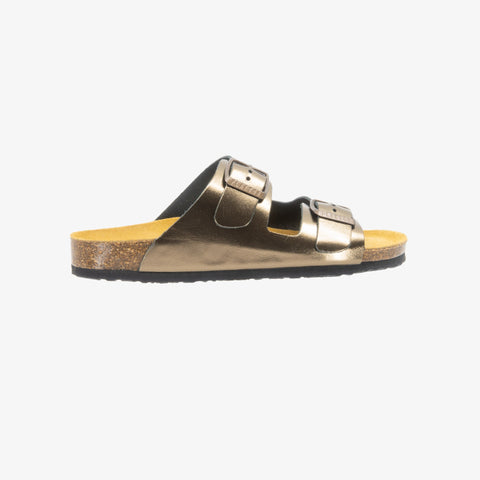 Beta Womens Sandal - Bronce Metal Lux (metallic leather)