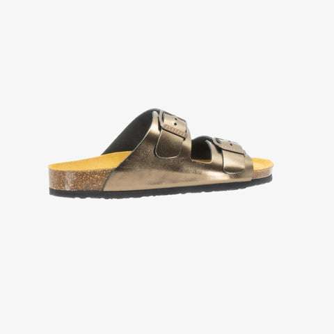 Beta Womens Sandal - Bronce Metal Lux (metallic leather)