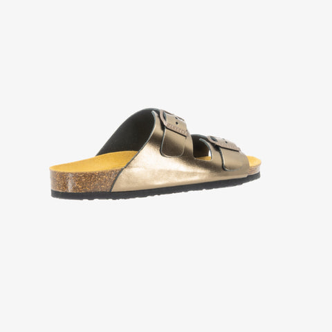 Beta Womens Sandal - Bronce Metal Lux (metallic leather)