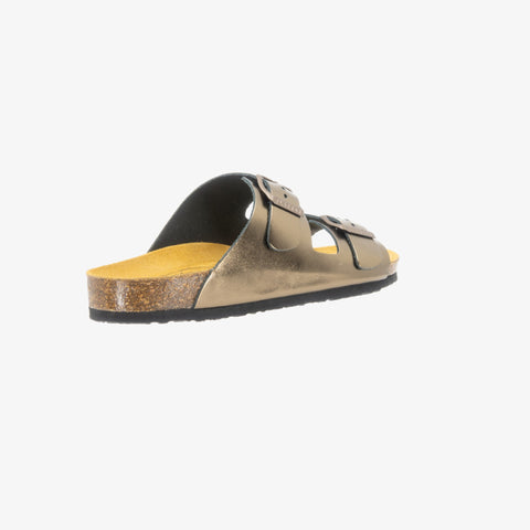 Beta Womens Sandal - Bronce Metal Lux (metallic leather)