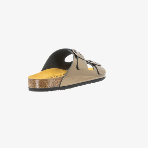 Beta Womens Sandal - Bronce Metal Lux (metallic leather)