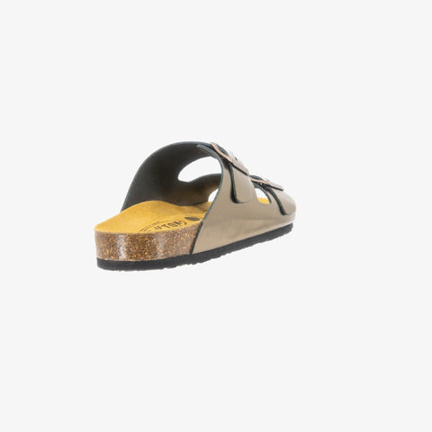 Beta Womens Sandal - Bronce Metal Lux (metallic leather)