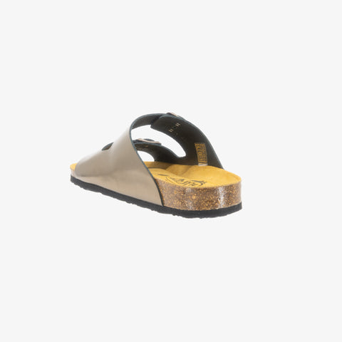 Beta Womens Sandal - Bronce Metal Lux (metallic leather)