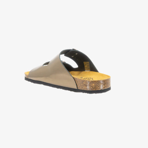 Beta Womens Sandal - Bronce Metal Lux (metallic leather)